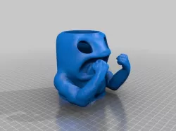 Beefy Monster Pencil Pot