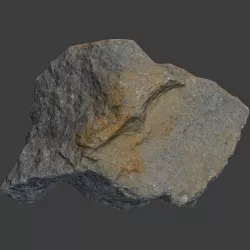 Brandy Stone Low-poly  3D model