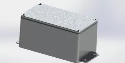 Bud industries cast aluminum project box CN-6704