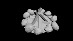 Campfire 3D model