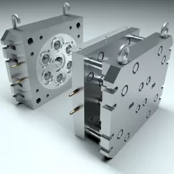 Casting shape 3D model