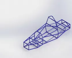 Chassis of Formula Car