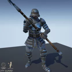 City Guard 3D model
