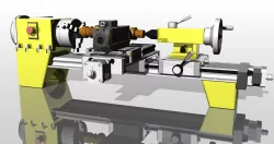 CNC wood lathe