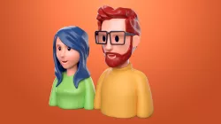 Couple 3d cartoon model 3D model