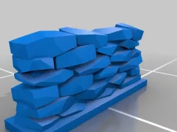 Customizable Stone Wall