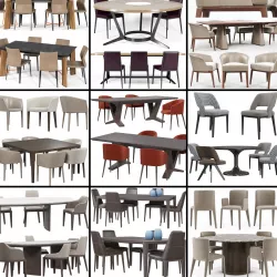 Dining set 2 3D model