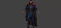 Doctor Strange Rigged 3d model from Avengers Infinity War 3D model