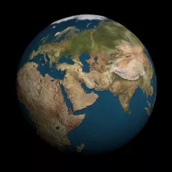 Earth Globe 3D model