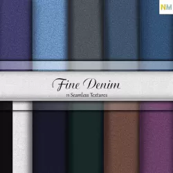 Essential Fine Denim Pack Fabrics Seamless Textures Set Texture