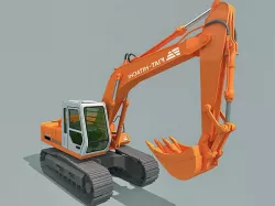 Excavator 3D model