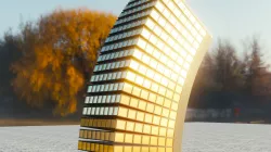 Flexible Building Low-poly  3D model