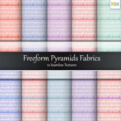 Freeform Pyramids Seamless Textures Set Texture