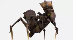 Game Character Arthropod Metal Crab Insect Robot Low-poly  3D model