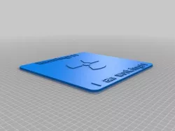 i am working sign