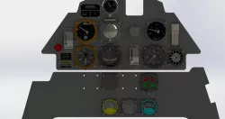 INSTRUMENT PANEL BF-109 E/ME-109E more instruments
