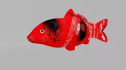 Koi Fish 3D model