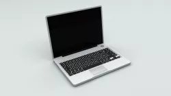 Laptop 3D Low-poly  3D model