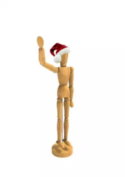 Leonard the Wood Doll