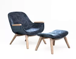 Linteloo Florian lounge armchair 3D model