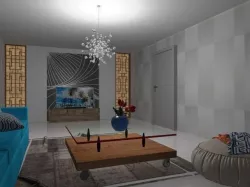 living room 3D model