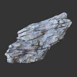 Low poly Realistic Rocky Sharp Cliff Modular s8 Low-poly  3D model