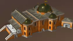 Medieval Fantasy House 0 Low-poly  3D model