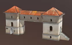 Medieval Fantasy House 5 Low-poly  3D model
