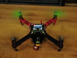 Mini Flamewheel Quadcopter With Landing Gear