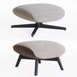Minotti Russell Ottoman Set 3D model