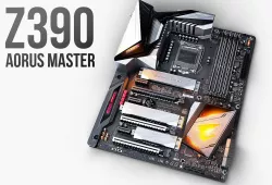 Motherboard GIGABYTE Z390 AORUS MASTER 3D model
