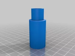 My Customized Kyudo Powder Container, round Giriko-ire with 5mm hole