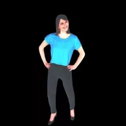 No40 - Businesswoman 3D model