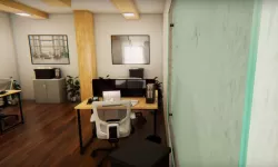 Office Interior Room  Low-poly  3D model