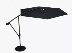 Offset Patio Umbrella 3D model