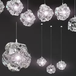 Oggetti Nebula Clear Glass 3D model