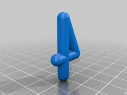 OpenScad line3d module