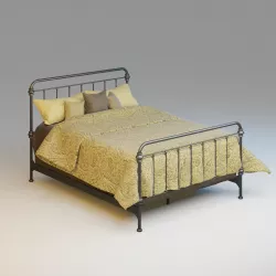 Overstock - Giselle Bed 3D model
