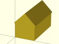 Parametric hollow model house