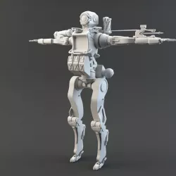 PathFinder Apex Legends Highpoly 3D model