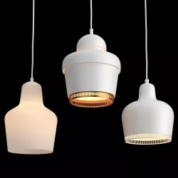 Pendant Lamps ARTEK A330 A330S A440 3D model