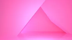 Pink Room and Pink Background A 3D model
