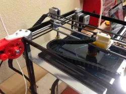 Printable x-carriage for QU-BD RXL E3D Hotend