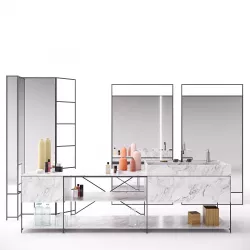 R I G  Modules - Bathroom with Decor Set 01 3D model