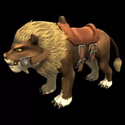 Saber Cat RPG Mount Low-poly  3D model