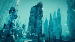 Sci Fi Cityscape Low-poly  3D model