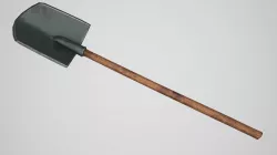Shovel stylized Low-poly  3D model