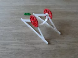 Simple landing gear for RC model aircraft