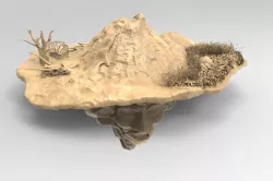 Space island