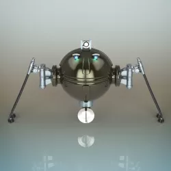 Spy robot 3D model